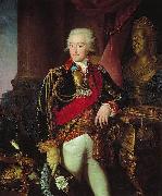 Ivan Argunov Portrait of Alexander Dmitriev oil painting